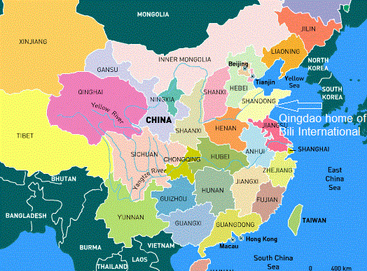 Map of China